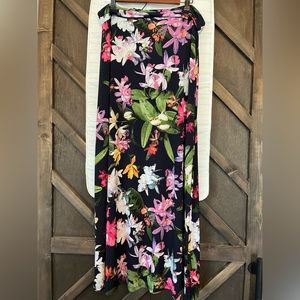 Perfect Spring Floral Maxi Skirt-XL